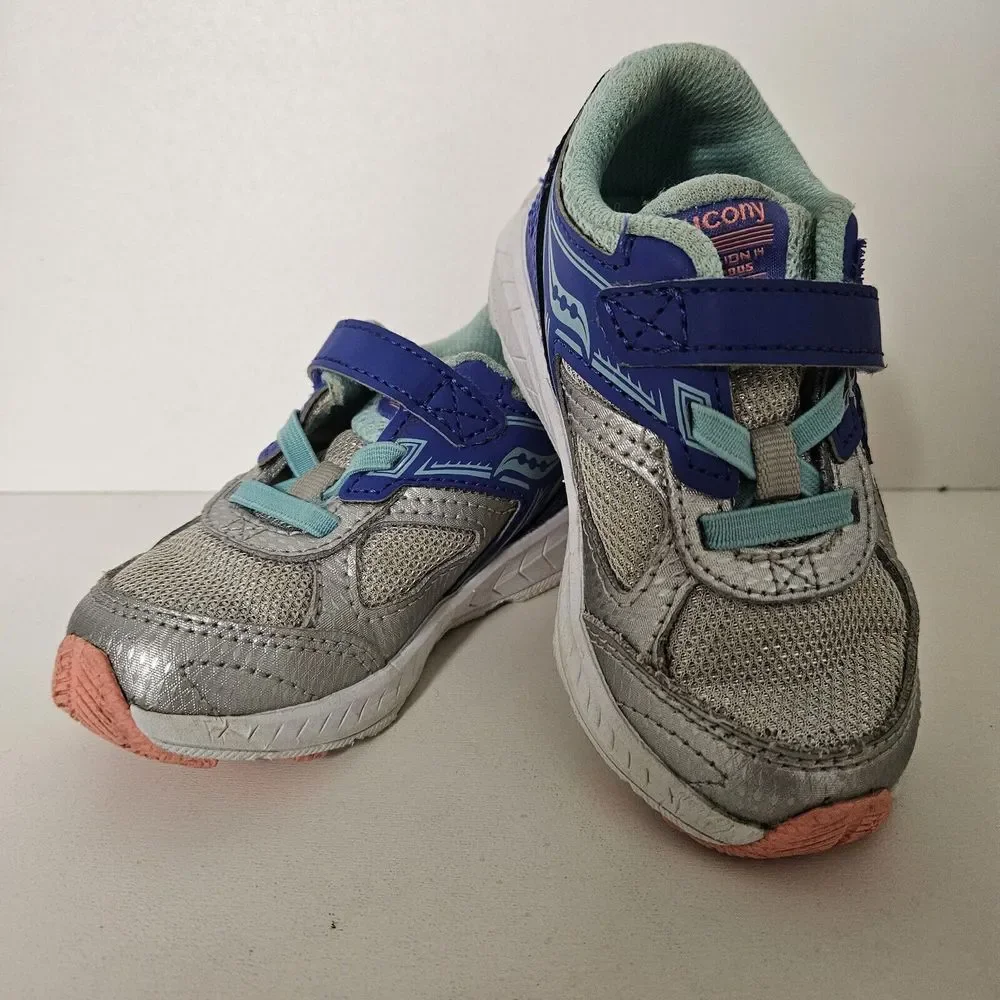 Saucony Size 6 Unisex Cohesion 14 A/C‎ Jr. Sneaker Shoes SL165549